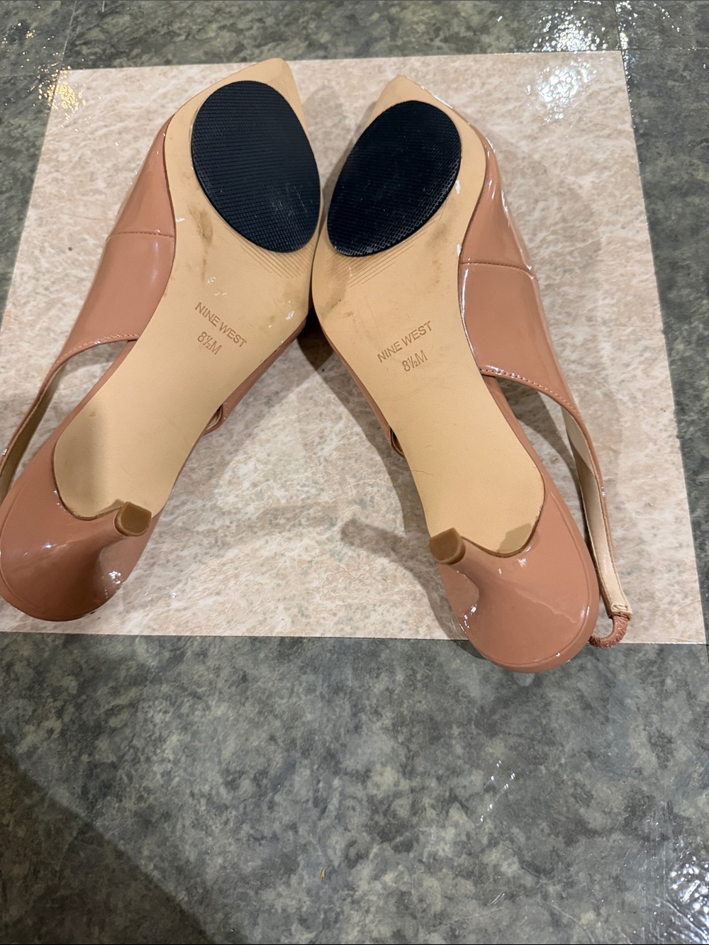 Nine West pointed sling back heels, brand new, never worn! - Picture 4 of 9